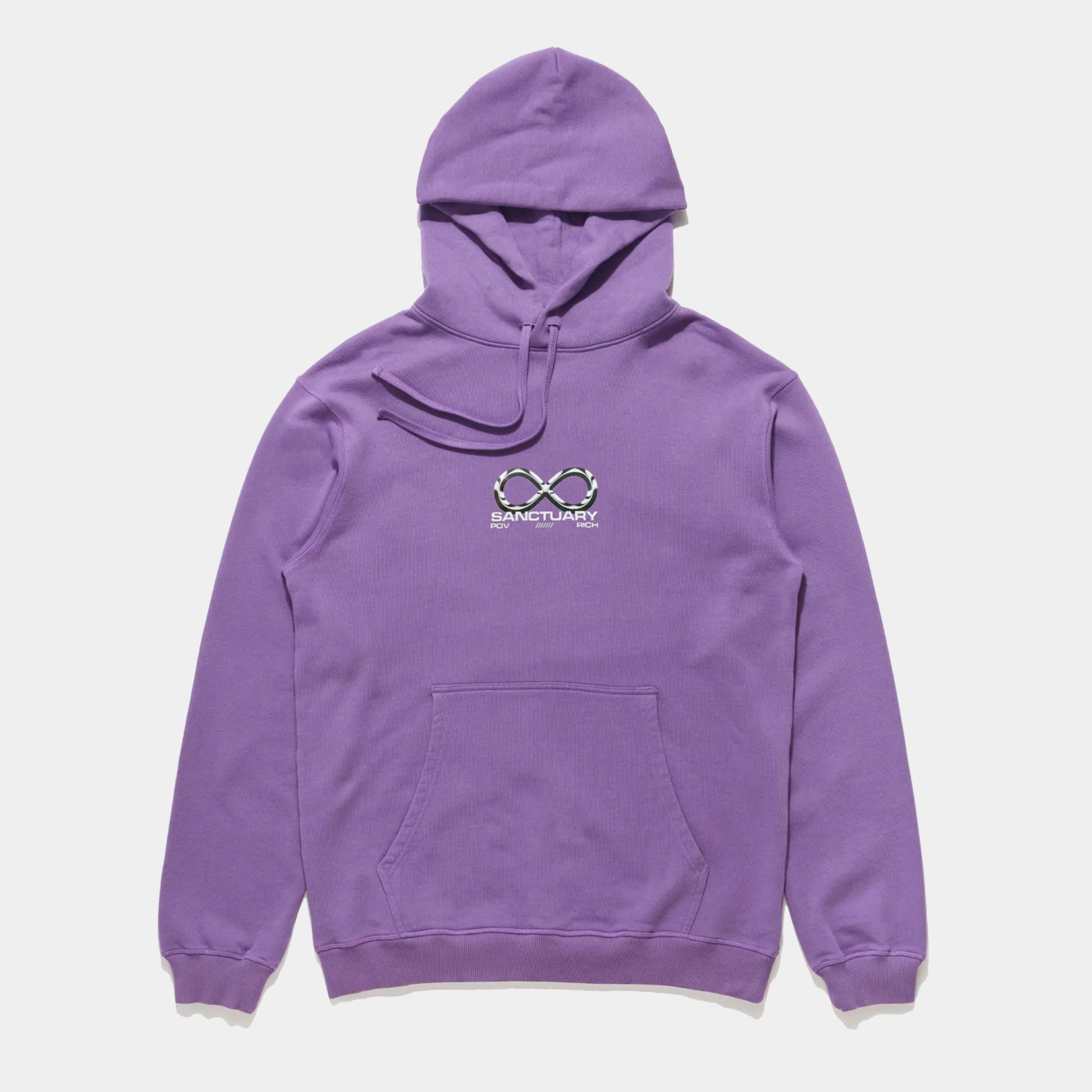 Purple hoodie with a sleek design, perfect for streetwear and everyday wear. Made from high-quality materials for maximum comfort and durability.